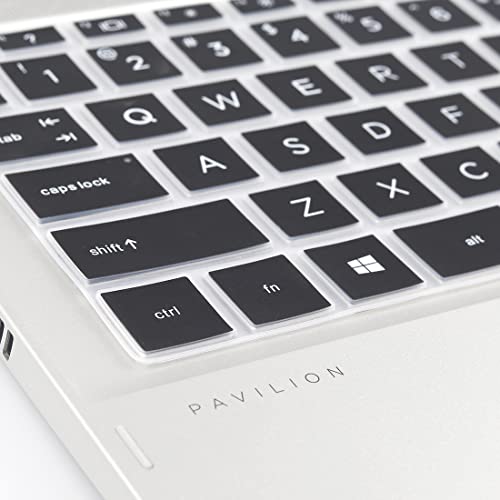 Protector para teclado HP Envy 15 x360 y 16 silicona negra miniatura 4