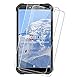 JIENI Panzerglas Schutzfolie Transparent für Oukitel (5.45) ,[2 Stück] 9H Härte Super Langlebig Anti Kratzen Gehärtetes Glas Ultra-klar Displayschutzfolie Panzerglasfolie