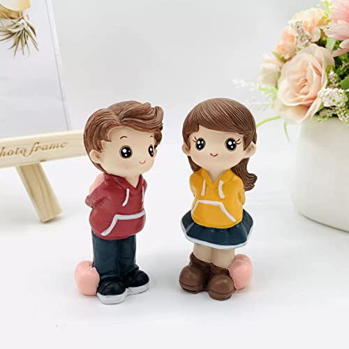 Image of AUGEN Polyresin Love Idol Statue Showpiece for Home Decor Decoration and Gifting (7671-B, 8cm)