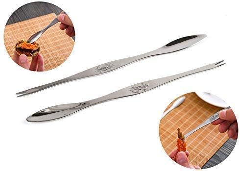 Solula Seafood Tool Kit, Seafood Crackers and Forks Set, 6-Piece