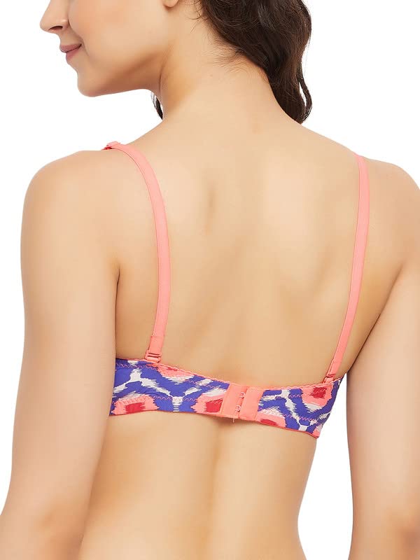Image of Clovia Women's Polyamide Lightly Padded Wire Free T-Shirt Product Type Bra