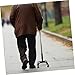 Healeved Collapsible Walking Cane for Seniors Height Prong Stability Stick Lightweight Portable Mobility Aid Non Slip Design for Enhanced Support