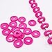 ITSYHPRO 33pcs Planner Discs for Discbound Notebook Accessories 0.94 inch Binder Rings Heart Expansion Disc Binding Discs(33pcs Rose Pink 0.94 inch/24 mm)