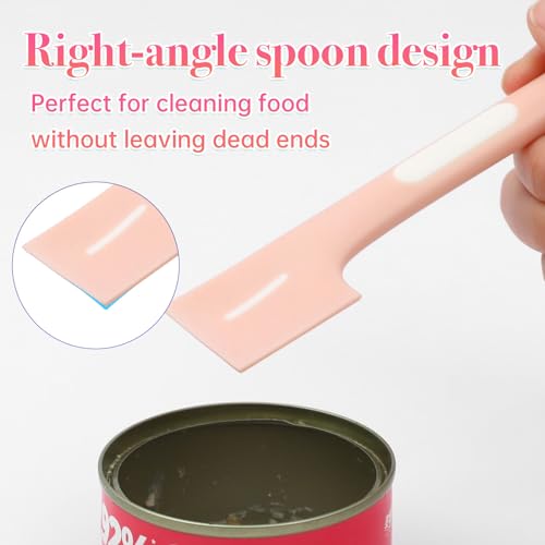 Suministros de lata de comida para perros y cucharas de mezcla 6