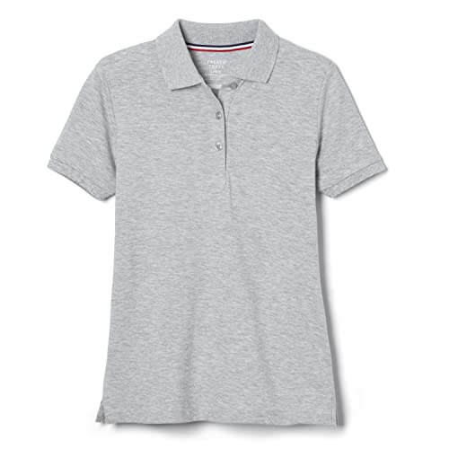 Image of French Toast Women's Juniors' Short Sleeve Stretch Pique Polo Shirt