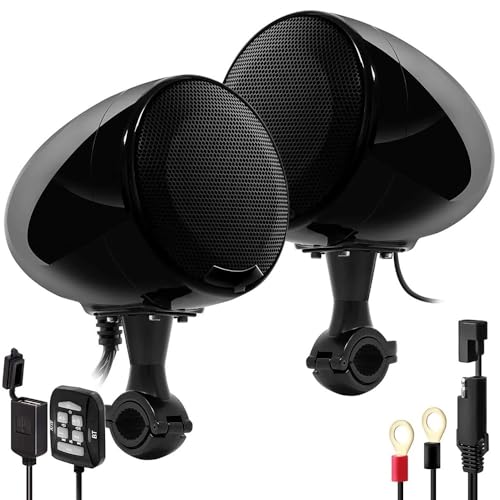 Amplificador Parlante Moto 600W 4.5 Pulgadas 2 Canales
