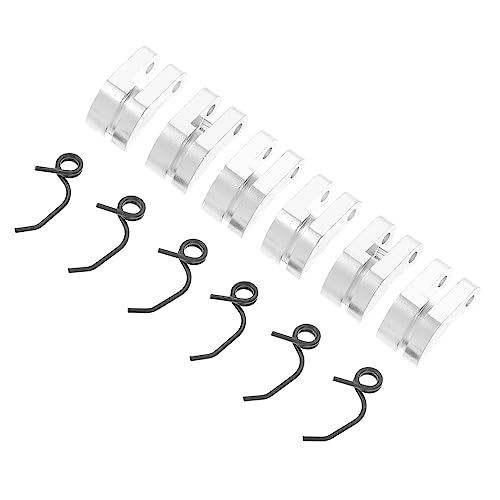 FAVOMOTO Car Part Clutch Shoe Spring Kit 6 Sets Metal Clutch Plate Engine Car Upgrade