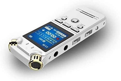 Cyfrowy dyktafon 8 GB 1536 kb/s, wysoka jakość nagrywania, redukcja szumów, łatwa obsługa, automatyczna aktywacja, dyktafon MP3, do wykładu, rozmowy kwalifikacyjnej