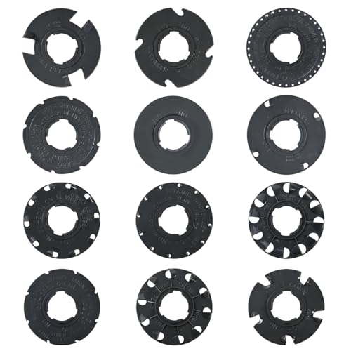 60009 60010 Optional Seed Plate 12 Set for EarthWay 10001 1001-B Garden Seeder Plants, Works for Sweet Corn, Radish, Leek, Asparagus, Spinach, Carrot, Beans and More 60009 60010 Optional Seed Plate 12 Set for EarthWay 10001 1001-B Garden Seeder Plants, Works for Sweet Corn, Radish, Leek, Asparagus, Spinach, Carrot, Beans and More