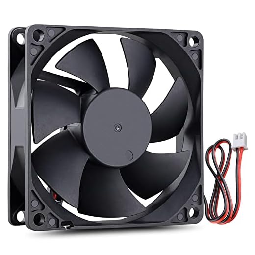 GDSTIME 80mm x 20mm Fan, 80mm 24V Dc Brushless Cooling Fan