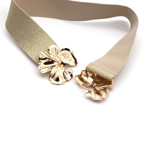 ZYALTFDC Women's Elastic Vintage Wide Waist Belts for Women Dresses Women Girls Stretchy Retro Cinch Belts Waistband3