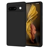 inxhey Google Pixel 7a 用 ケース シリコン グーグル ピクセル 7a カバー 耐衝撃 スマホケース ストラップホール付き シリコーン マット質感 ソフトケース 持ちやすい 衝撃吸収 すり傷防止 柔軟 軽量 薄型 携帯ケース （ブラック）