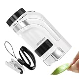Ajustement parfait pour les petites mains : grâce à sa forme ergonomique soigneusement conçue, le microscope portatif pour offre une prise sûre et confortable, permettant aux jeunes apprenants de développer leurs capacités fondamentales d'observation et de raisonnement lorsqu'ils explorent le monde qui les entoure dans des environnements éducatifs ou récréatifs.