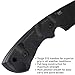 CRKT Siwi Fixed Blade Knife with Sheath: SK-5 Plain Edge Blade, G10 Handle, 2082