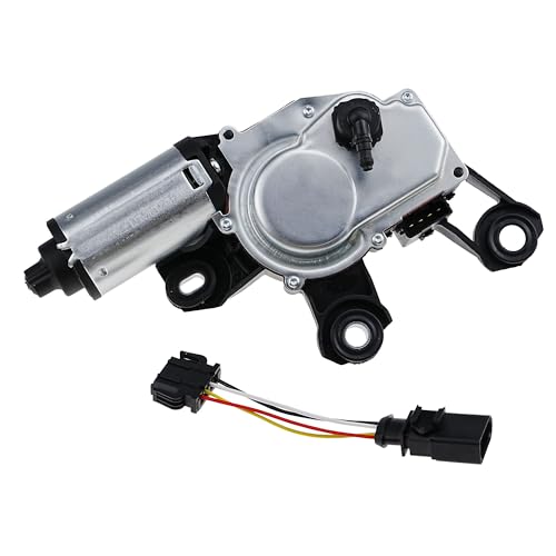 LEVANLIGHT Rear Windscreen Wiper Motor with Connecting Harness Wire Compatible With Au-di A1 8X A6 C7 4G Q3 8U (2012-2018) OE#4G9955711A 4G9955711C 8U0955711A 579717