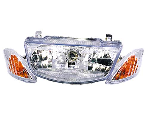 ヤマハ 用 ジョグ JOG ZR SA16J SA36J SA39J ヘッドライト クリア ウインカー 左右SET JOG ZR リモコンジョグ ジョグデラックス ZR エボ (クリアーレンズ)