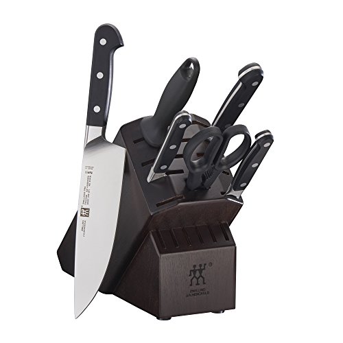 Image of ZWILLING Pro 7-pc Knife Block Set - Walnut