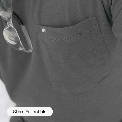 Berne Men's Lightweight Performance Short Sleeve Pocket T-Shirt, Singles and 3 Packs4