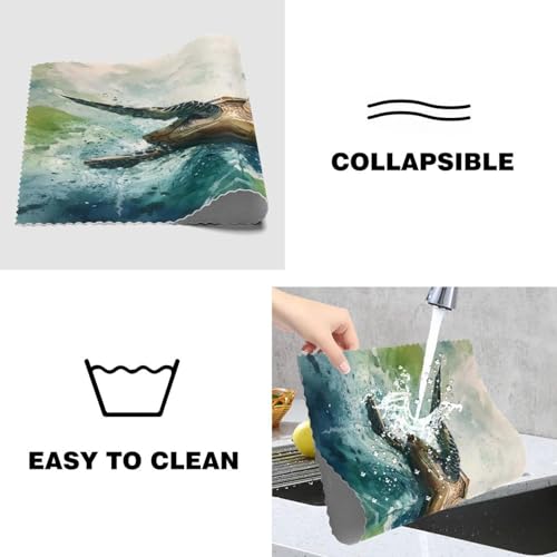 Sets de table tortue de mer antidérapants pour éviter les rayures et taches