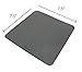 Tainada 2 in 1 Multi-Functional Mouse Pad with Electronic Accessory Storage Pouch Carrying Bag Function + Bonus Web Cam Stickers (Black)