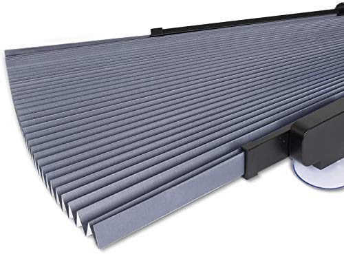 LAVNIK Car Windshield Shades for Front Window, Retractable Automotive Sunshades Car Heat Sun UV Protector Cover for Keep Your Vehicle Cool, Fits Various Car Windshields Automotive Sunshades (27 inch)