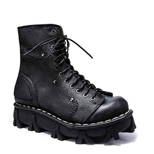 Chaussures de sport rock pour hommes avec semelle plate-forme antidérapante