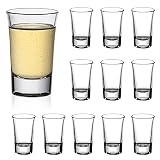 SUPERB MASTERY - Amisglass la base sólida y perfectamente equilibrada del vaso para beber. El licor Amisglass puede evitar que se vuelque y se desborde y garantizar la seguridad del lavavajillas. Los bordes delicados y suaves, los cristales altamente transparentes y el fondo grueso le permiten saborear el vodka suave y disfrutar de una vida de alta calidad. El encantador diseño y la más alta calidad pueden durar varios años, aportando una gran elegancia a su experiencia de beber.