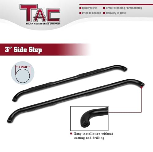 Estribos Laterales 3" Negros para F150/F250 LD Pack 2 miniatura 6