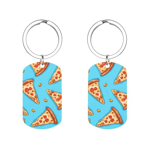 asbwuo Llavero de seguridad con estampado de fresa, ideal como recuerdo para tu pareja.