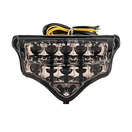 Feu arrière LED pour FZ6 Fazer 04-09 avec clignotants et stop fumé Style2