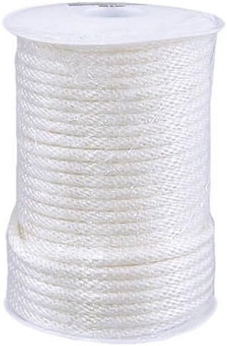 WELLINGTON CORDAGE 10164 3/8-Inch X 125-Feet White Nylon Cord
