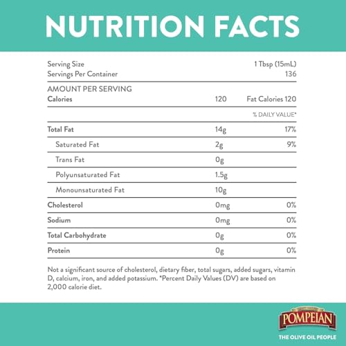 Pompeian Extra Virgin Olive Oil Variety Pack - Smooth, Robust, Naturally Gluten-Free, Non-Allergenic, Non-GMO, 68 Fl Oz (Pack of 2) - Image 3