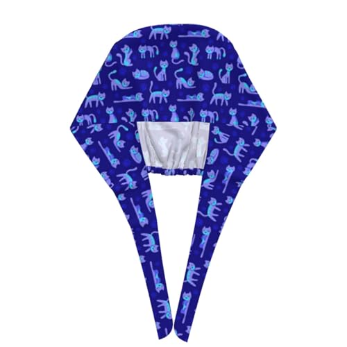 Image of Surgical Caps Men Women, Scrub Cap with Sweatband Adjustable