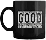ZLPW Good T Motivational Jocko Quote Gift Coffee Mug (15oz)