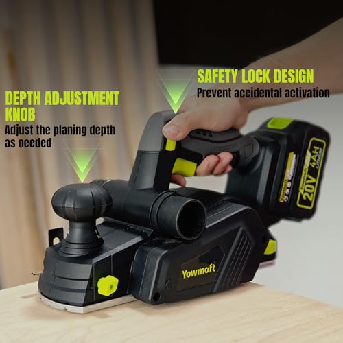 Yowmoft 20V Cordless Planer