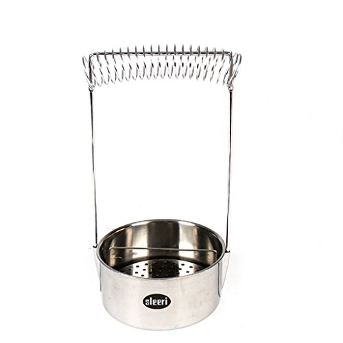 Image of Stainless Steel Paint Brush Washer Cleaner Cleaning Pot Oil Painting Washing Bucket Wash Pen Holder Art Supplies Tool