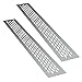 sossai® Aluminium Lüftungsgitter - Alucratis (2 Stück) | Rechteckig - Maße: 44 x 6 cm | Farbe: Aluminium | eloxiert
