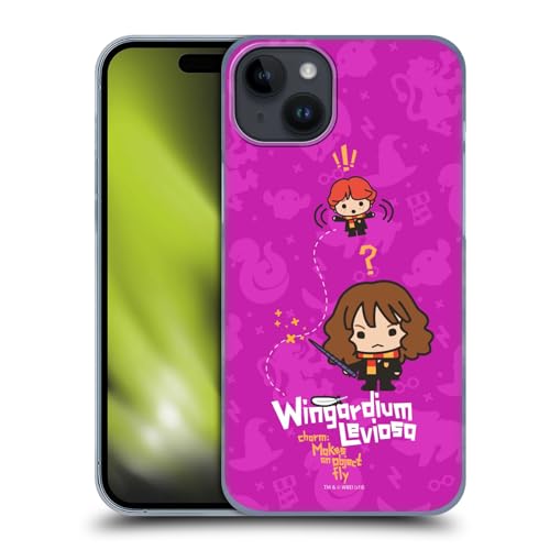 Coque Harry Potter iPhone 15 Plus évite rayures dos motif Deathly Hallows