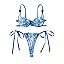 Bow Flower Blue Bow Flower Blue