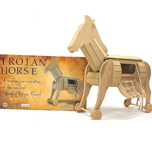 Pathfinders STEM Kit – Trojan Horse Model | DIY Wooden