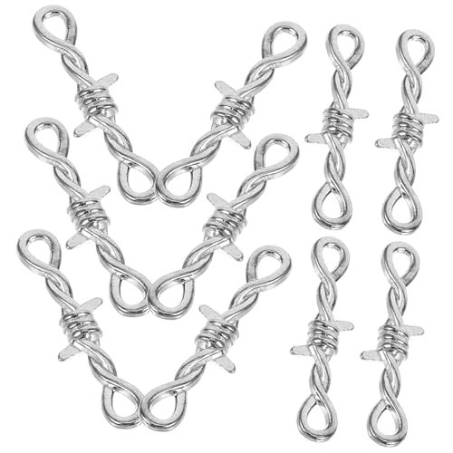 Conectores de joyería de metal estables para reparar collares rotos y pulseras caídas 6
