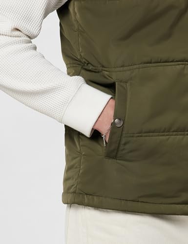 Image of Max Men Polyester Colorblocked Hooded Standard Length Puffer Jacket