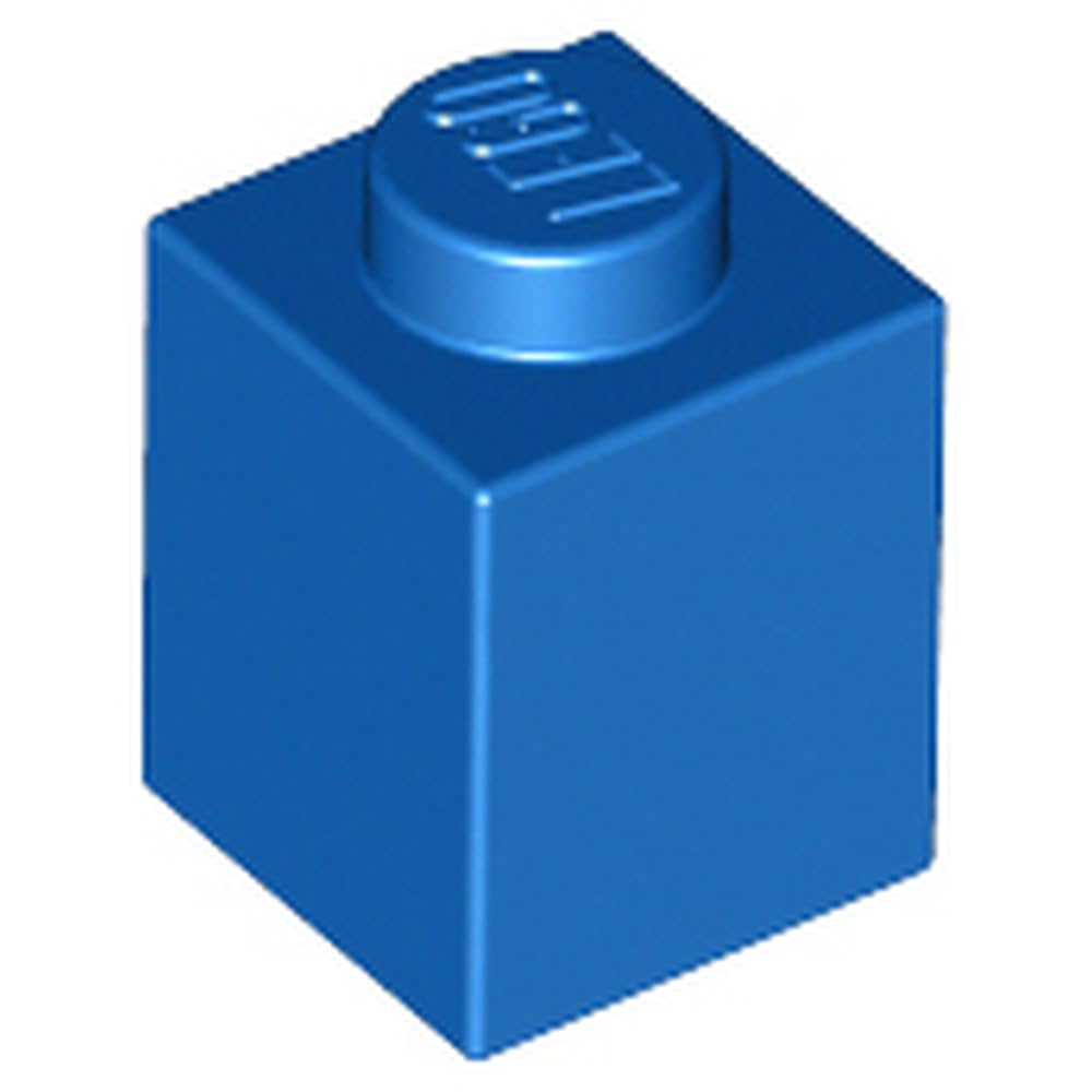 LEGO Building Brick 1x1, Part 3005, Part 3005, Choose Your Colour (Blue, 10, Bricks)