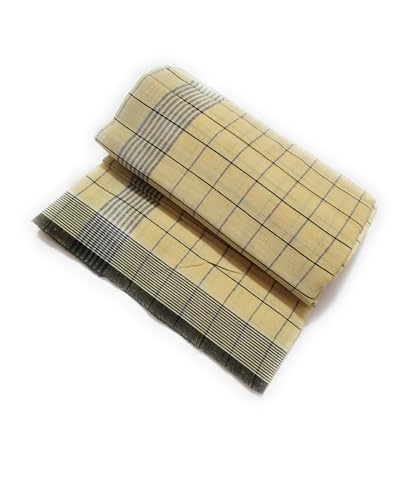Image of 100% Pure Cotton Checked Fancy 2mts lungi,