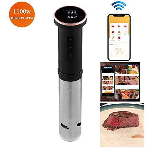Sous Vide Cooker, REMACUSUS Sous Vide Machine | WIFI |1100W | App, Processional