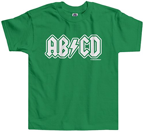 Threadrock Little Boys' Abcd Infant T-Shirt 24M Kelly Green #TOP2