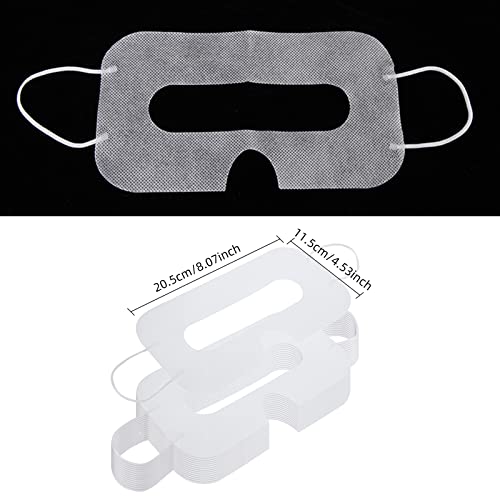 50 Stück VR-Brille, Einweg-3D-Volltonbrille, weiches und atmungsaktives Fleece-Gewebe für VR-Brillen - Image 3