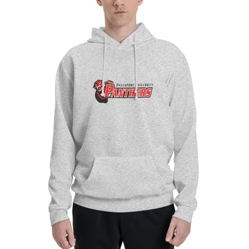 Davenport University Men'S Hoodie Winter Casual Hooded Sweatshirt Men'S Sweater Long Drawstring