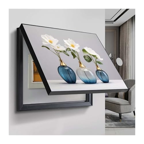 Copertura Pannello Elettrico Coperchio Scatola Contatore Nascosto Facile Installazione Pannello Protezione Decorazione Soggiorno(A,40x30cm)