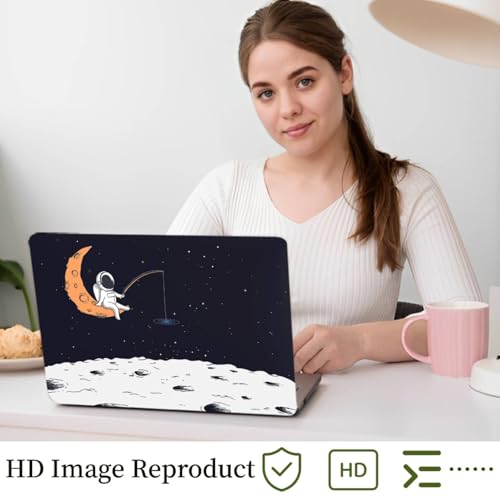 Funda MacBook Pro 13 2012-2015 A1502 Carcasa Rígida Astronauta Espacial con Cubierta de Teclado 6